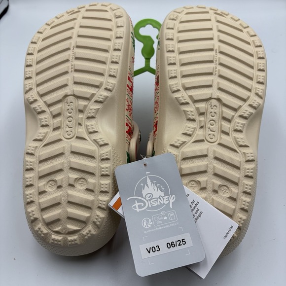 Crocs Adults Santa Mickey‎ Mouse Fair Isle Holiday Clogs M5/W7 NWT main image 5